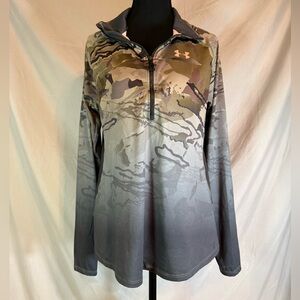 Under Armour UA Tech Camo Ombré Fade 1/4 Zip Long Sleeve – Realtree Edge 🌿